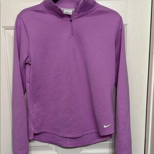Nike Lavender Quarter Zip Top
